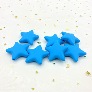 Dummy Beads Silicone Pacifier Star Teether 10pcs BCaby DIY