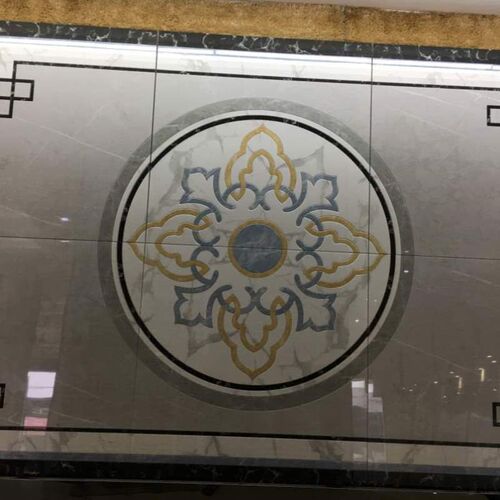 欧式地砖拼地过入户走廊画现代80客厅玄关道无限简约餐厅瓷砖拼花