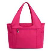 上班帆布拎包女士防水尼龙单肩简约手提大包女2020年新款 牛津布包