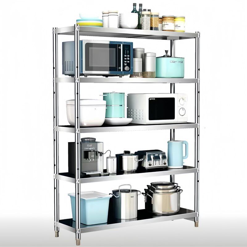 多层加厚304不锈钢货架落地置物架商用仓库家用厨房收纳架可定制,商业/办公家具,置物架/陈列架/储物架/展示架,淘宝优惠券,粉丝福利购,淘宝优惠卷