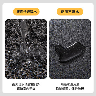 入室门地垫家用脚垫门外防滑耐脏pvc高级感入户门垫铺地面的垫子