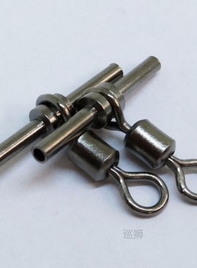 100 pieces/lot Fishing Swivels Sleeves Cross-line Brass Head