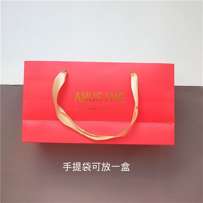 2025高档烫h金新年礼盒 雪花酥糖果月饼包装盒饼干盒子3粒蛋黄酥,包装,其它包装袋,淘宝优惠券,粉丝福利购,淘宝优惠卷