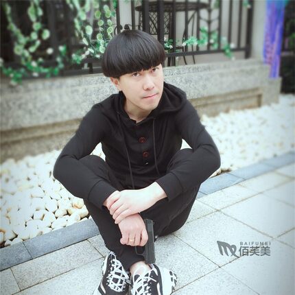 搞笑假发帅气韩版蓬松自然男士短发造型陈翔六P点半蘑菇化纤全头