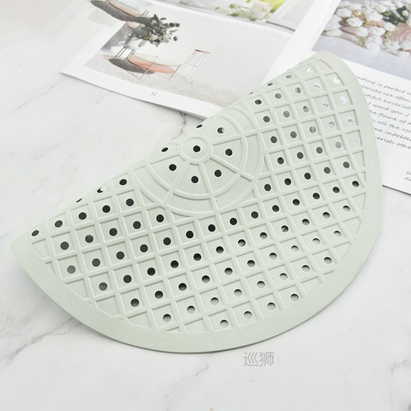 Quick Drain Kitchen Table Anti Slip Soft Rubber Sink Mat Dry