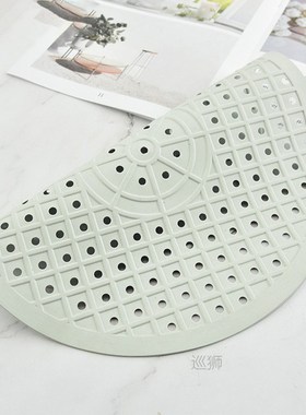 Quick Drain Kitchen Table Anti Slip Soft Rubber Sink Mat Dry