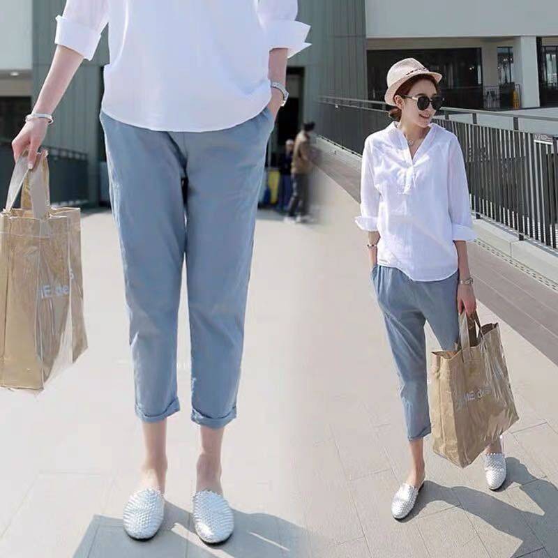 孕妇裤子夏季女牛仔用品休闲时尚夏九分裤外穿打底裤休闲宽松薄款,孕妇装/孕产妇用品/营养,孕妇打底裤,淘宝优惠券,粉丝福利购,淘宝优惠卷