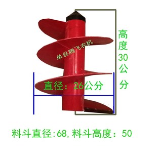 拌料机搅拌机螺旋叶片拌种机包衣机拌料机配件注塑塑料不锈钢叶片