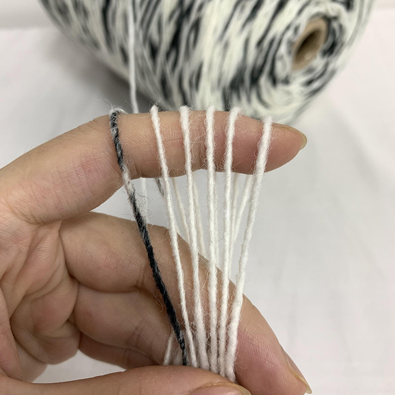 黑白配段染冰岛毛手编中粗毛线毛衣围巾钩针线手工编织diy材料包,服饰配件/皮带/帽子/围巾,DIY编织材料包,淘宝优惠券,粉丝福利购,淘宝优惠卷