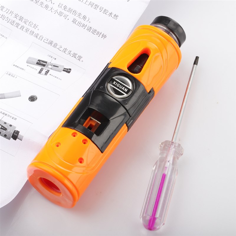 速发台球杆皮头修理器九球杆换皮头工具修杆器桌球杆皮头打磨器