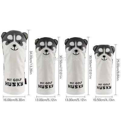 Golf Club Headcover Lovely Husky Golf Driver Head Cover Cart