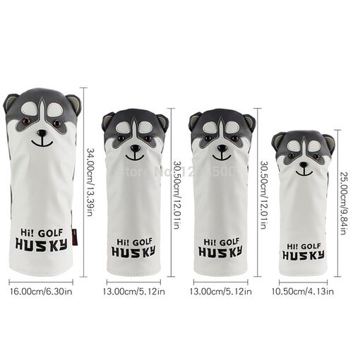 Golf Club Headcover Lovely Husky Golf Driver Head Cover Cart