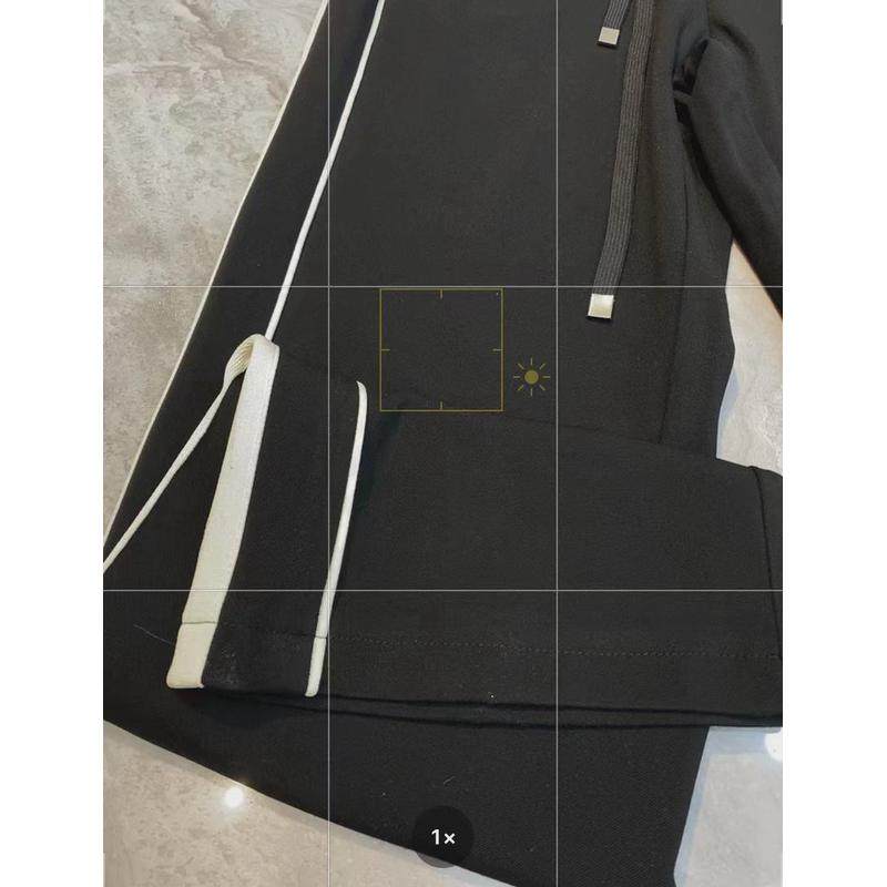 秋大码黑色侧条纹运动裤女2024高街直筒阔腿休闲长裤女酷爱80,女装/女士精品,大码裤装,淘宝优惠券,粉丝福利购,淘宝优惠卷