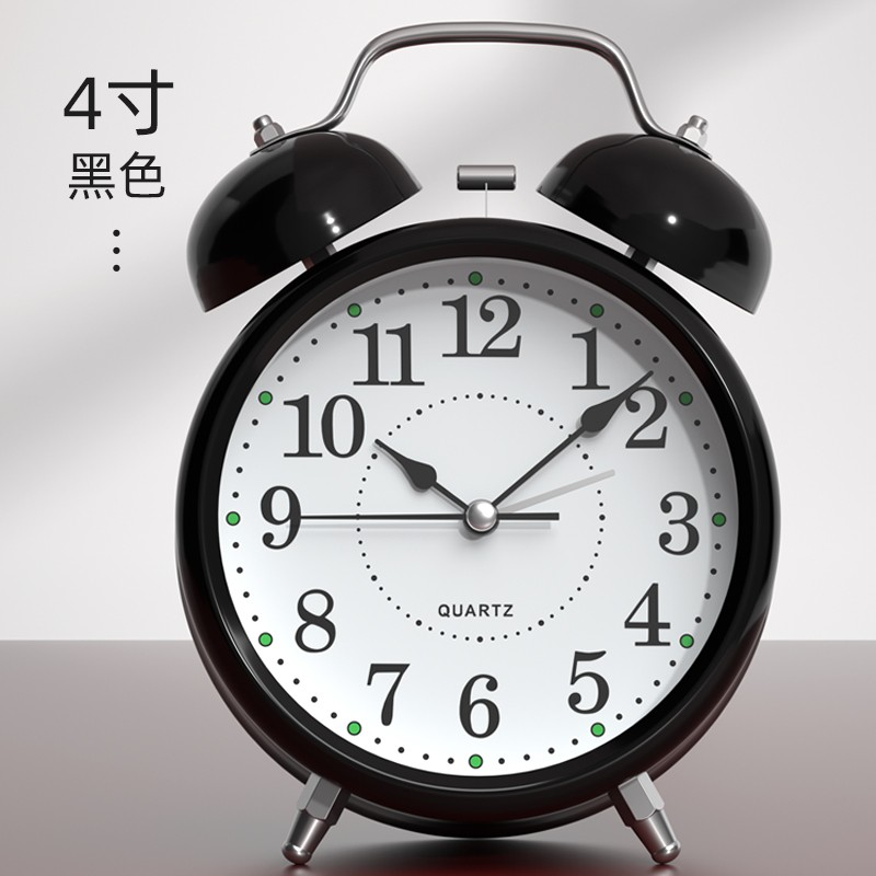 rectangular rising qtime small allrm cakck deso timer studen 家居饰品 台钟/闹钟 原图主图