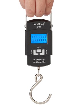 55KG 10g SB Charging Electronic Digital Scale Hanging Hook F