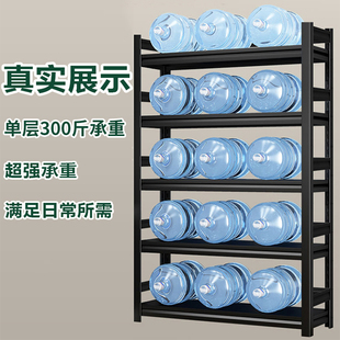 多层微波炉厨具储物三柜架子烤箱架 黑色厨层橱房置物架收纳落地式