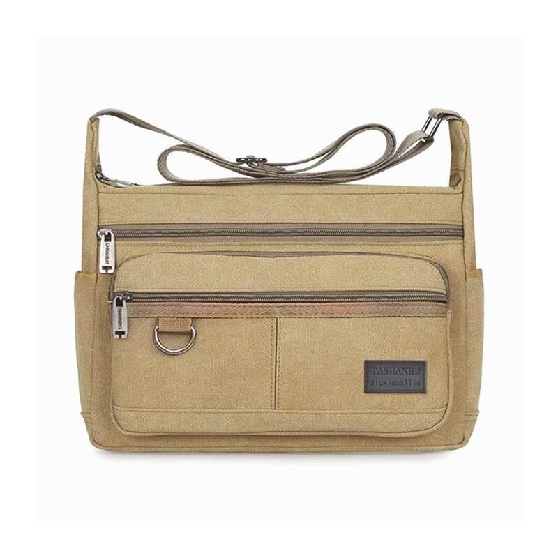 工地单肩包加大帆布包男包耐磨工具包大号劳保包斜挎大容量旅行包