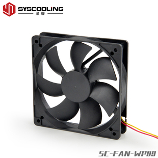 120mm防水风扇12V工业仪器电脑笔记本散热器机箱风扇2500转