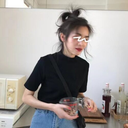 纯色磨毛短袖t恤女装短款修身显T恤