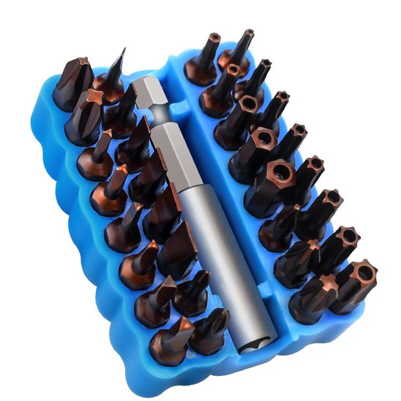 型一Y十字电钻批头小螺丝刀花U形内六角扳手套筒头三角梅工具套装