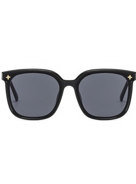 级感墨镜女2025新款 夏季偏光遮阳镜 太阳眼镜大脸显瘦金属腿