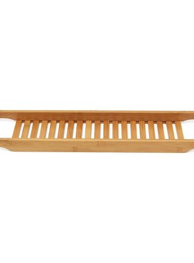 Bathroom Bamboo Bath Shelf Bath Tray Bathtub Holder Bridge T
