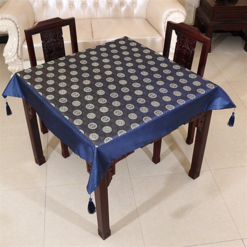 中式田园布艺防水防油桌布圆桌布茶几盖布床头柜罩餐桌台布隔热垫,居家布艺,桌布,淘宝优惠券,粉丝福利购,淘宝优惠卷