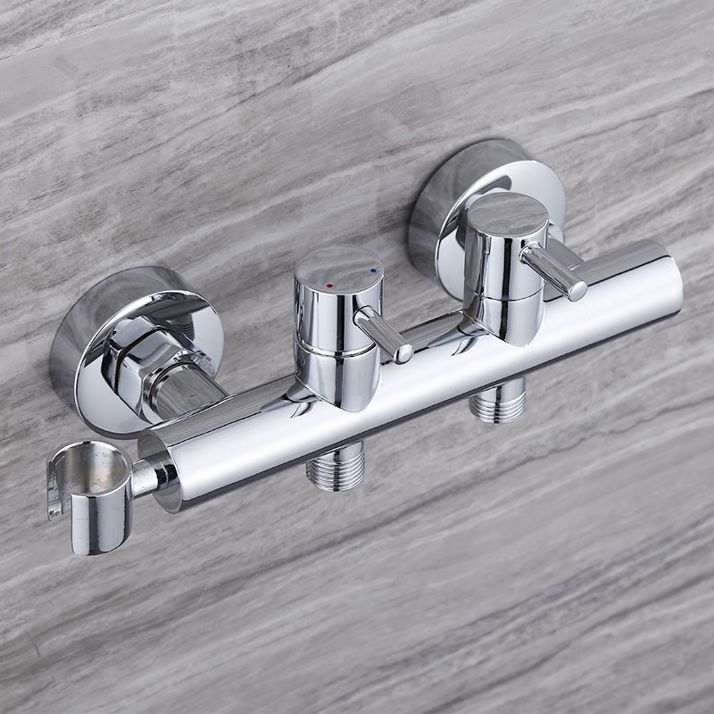 二进二出喷枪混水阀妇洗器浴室冷热洗衣机龙头淋浴花洒水龙头套装