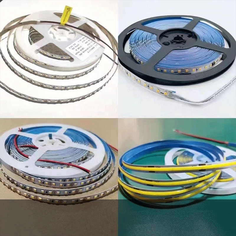 12V灯带led线条灯24V低压线形软灯条自粘家用吊顶酒柜工程铝槽灯
