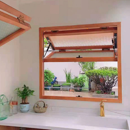 绿色魔方纯原木松木玻璃实木门窗定制推拉窗上掀窗折叠窗平开窗