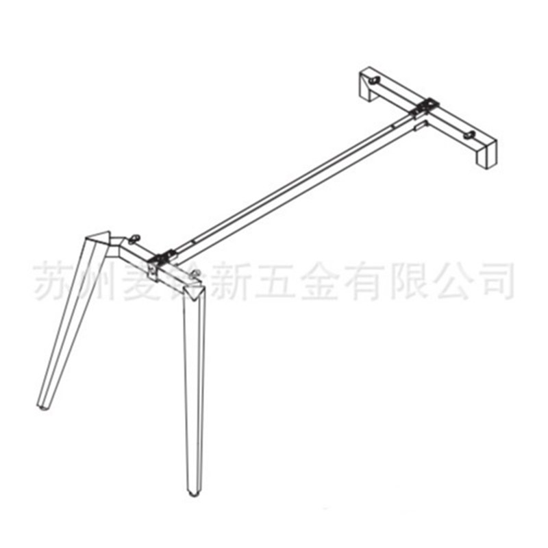 不锈钢桌腿金属支架吧台支架现货办公会议桌家用桌子腿