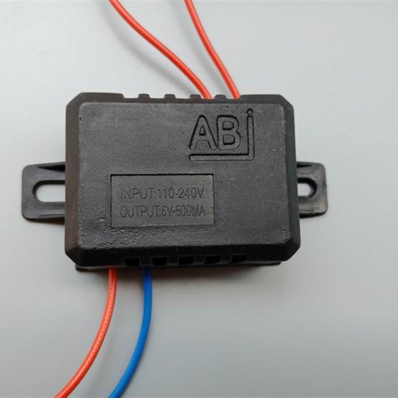 现货电子秤充电器6V500mA电子变压器充电盒2O20V电源盒电子称适配