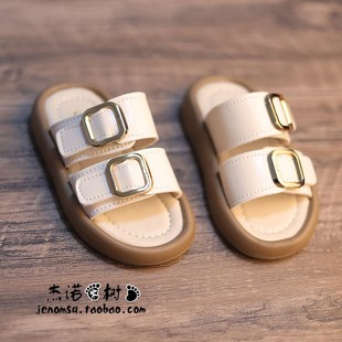 男童拖鞋平底儿童外穿休闲时尚凉拖1-2-3-5-6-9岁女宝宝户外凉鞋8