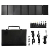 跨境爆款 户外储能应急 b40W60W太阳能折叠包折叠太阳能板便携式