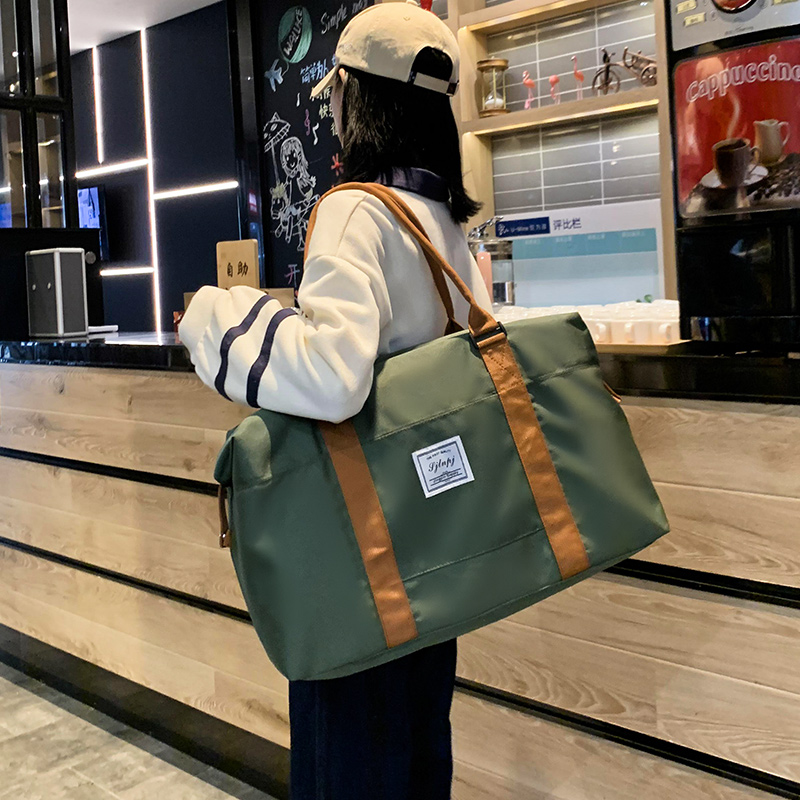 旅行包女健身包干湿分离短途手提行李包大容量旅行袋待产包收纳袋