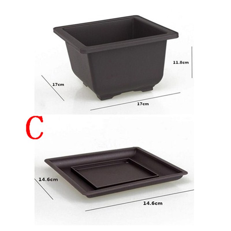 Basin-Pots Tray Bonsai-Bowl Flower-Pot Planter-Imitation Bal