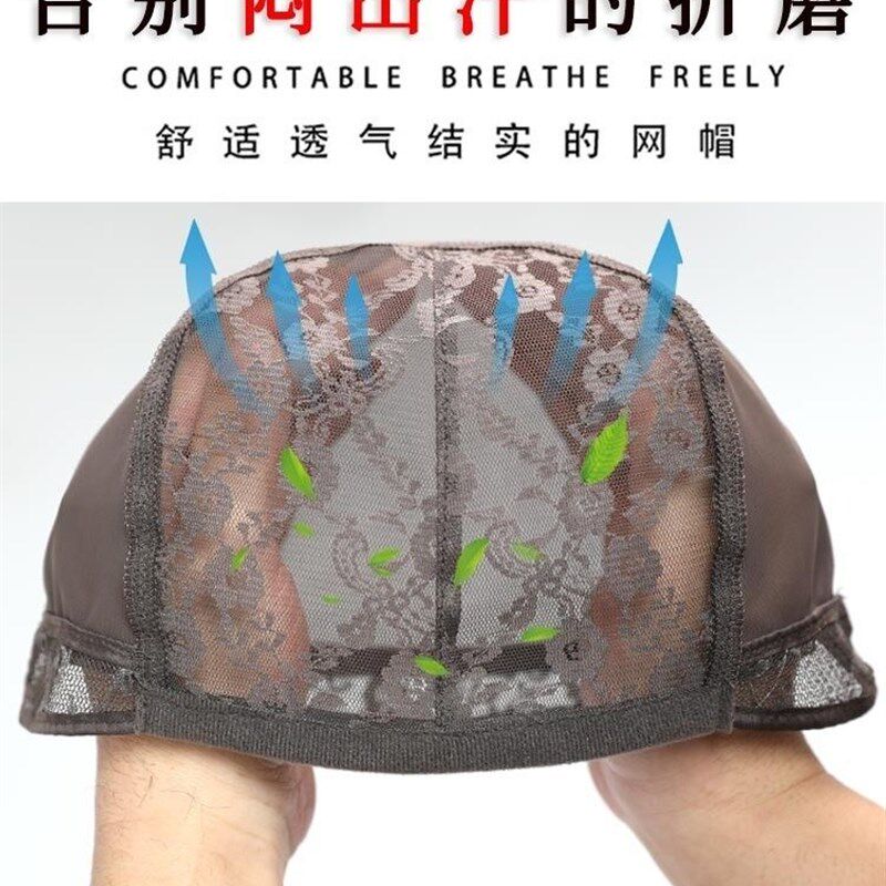 假发男全头套式中老年短发白发光头真发自然男士人发男生刘海真人