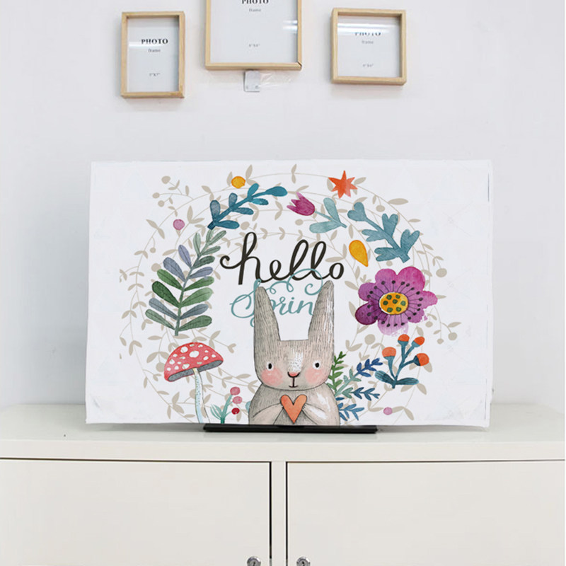 电视机罩布艺防尘罩挂式液晶55英寸5042液晶60盖布65电视机套壁挂,居家布艺,电视机罩,淘宝优惠券,粉丝福利购,淘宝优惠卷