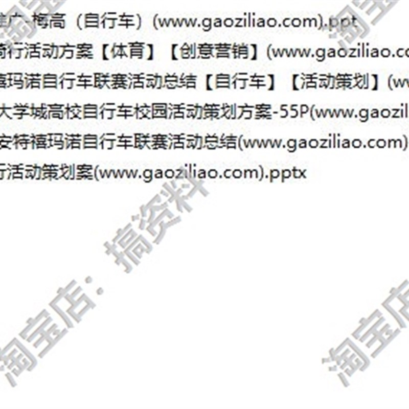 自行车骑行体育赛事o主题活动运营推介策划营销方案PPT案例