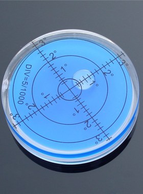 Precision Bubble Spirit Level Round Circular Bullseye Level