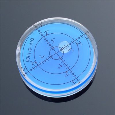 Precision Bubble Spirit Level Round Circular Bullseye Level