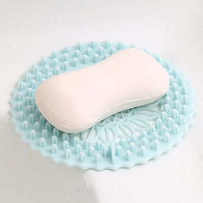 5 Color Sink Drain Strainer Hair Catchers Rubber Shower Bat