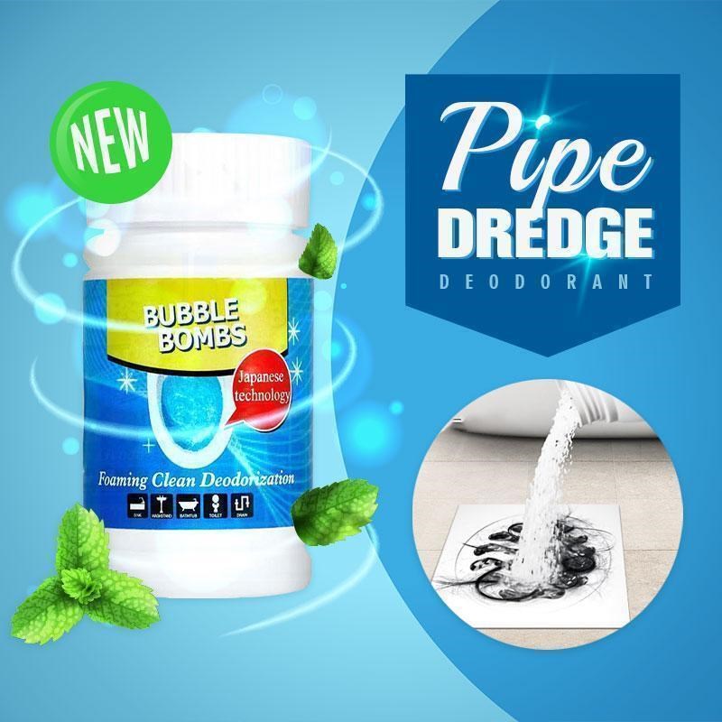 Pipe Dredge Deodorant Drain Cleaners Unclog the kitchen dra