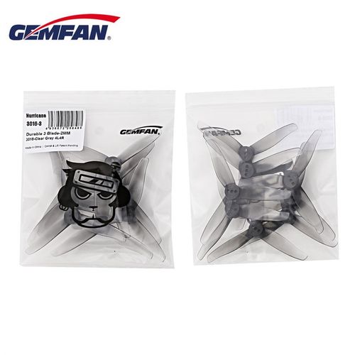 GEMFAN 3016 3 Inch 3-blade PC Propeller 1.5mm/2mm Hole for R