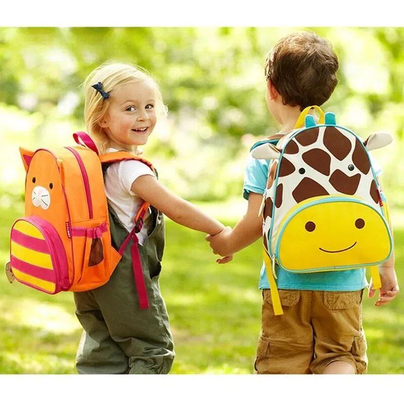 儿童书包幼儿园男女可爱卡通双肩包背包宝宝动物书包3-8岁