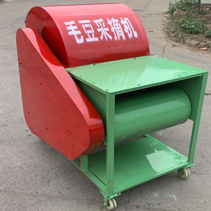 农用小型鲜f毛豆采摘机 鲜毛豆采摘机价格 直销毛豆采摘机