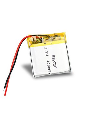 3.7V 400mAh 582728 Lithium Polymer Li Po li ion Rechargeabl