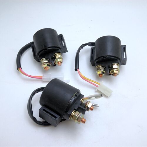踏板车助力车GY6125/150马达B 启动继电器12V 电启动开关 继电器