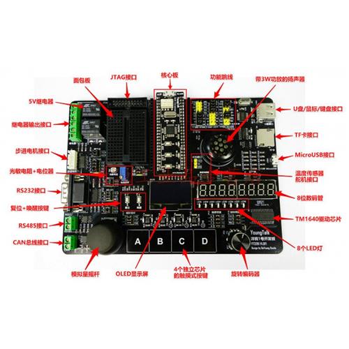 洋桃1号开发板 洋桃电子STM32F1z03入门100步 杜洋主讲 ARM单片机