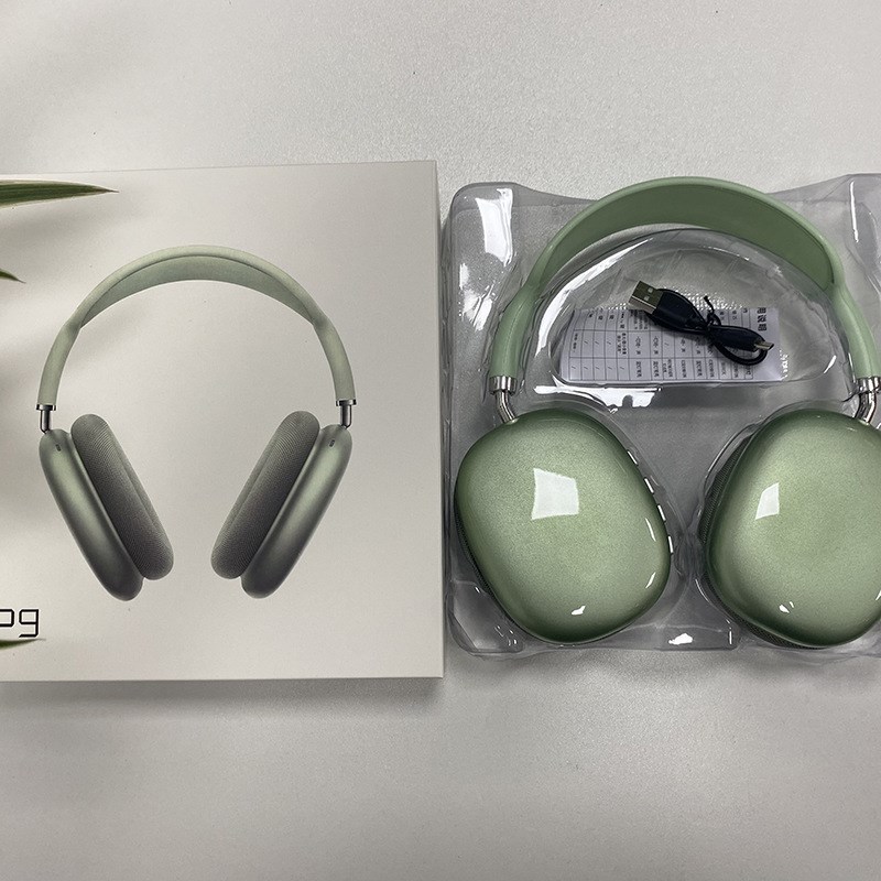 跨境新爆款P9AirMax蓝牙耳机头戴F式手机无线游戏礼品耳麦代发